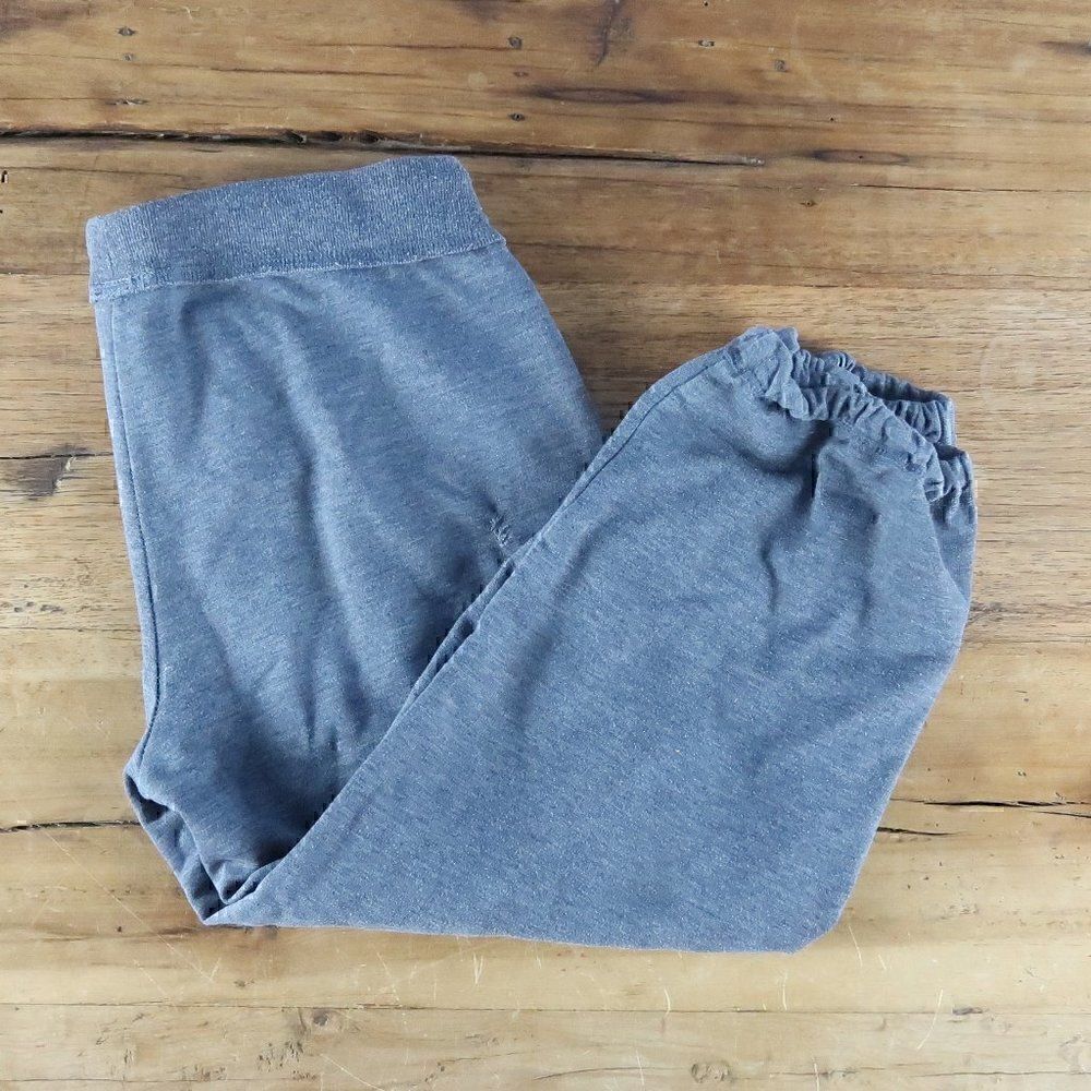MOSSIMO SUPPLY CO GREY CAPRI JOGGERS WITH APPLIQUE 3 SIZE MEDIUM